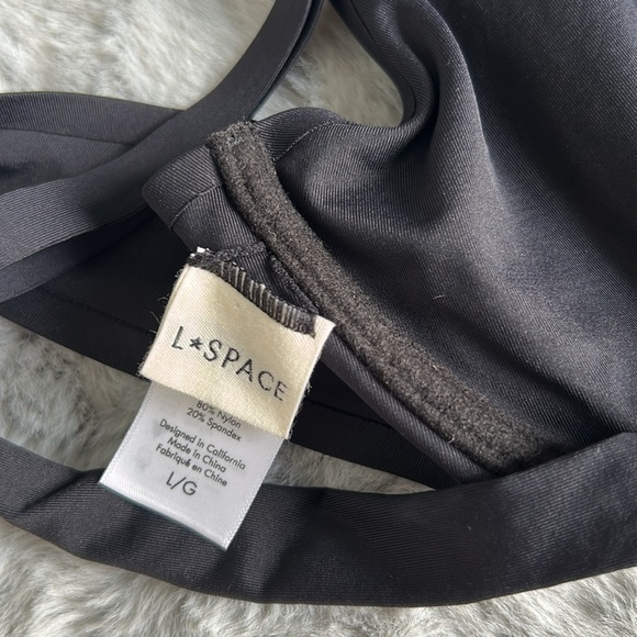 L*Space Alana Fused Cabana Bikini Top L - Picture 8 of 10